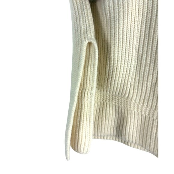 Luxury Banana Republic Wool Blend Turtleneck Tunic Sweater Vest, Women's L - Picture 7 of 9